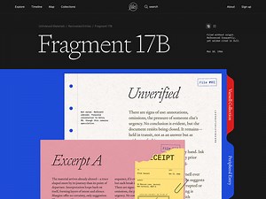 Data Visualization Website: Interactive Navigation