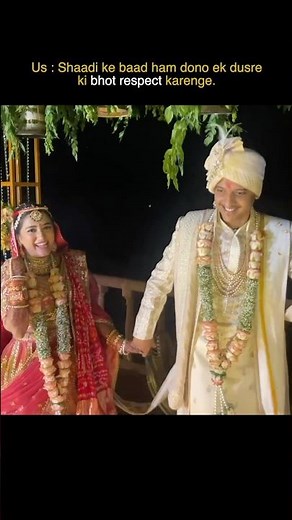 K&K after marriage 😂♥️#k18 #love #couple #marriage #k18ketan #kangan