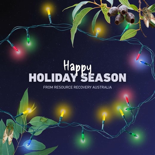 🎄✨ Happy holiday season from all of us at Resource Recovery Australia As the year winds down and the cicadas start singing, we want to take a moment to wish our partners, councils, communities and supporters a happy and safe holiday season. Thank you for working alongside us to divert waste, create local jobs and strengthen communities across Australia. We are proud of what we have achieved together. We look forward to continuing this important work with you in 2026 and supporting practical, co