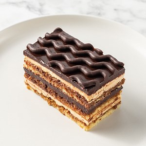 Have you made Opera Cake before? It's a melt in your mouth layered French Cake that tastes a lot like tiramisu. Search for 'Opera Cake' on The Scran Line blog. Follow @thescranline for more recipes! #dessert | The Scran Line