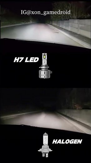 Halogen bulbs VS LED bulbs - which side are you on? Old school glow or modern shine?‪@XoNGameDroid‬