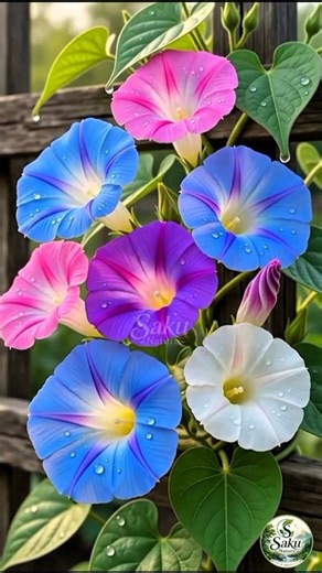 🌸 Morning Glory Seed to Bloom | Amazing Flower Growing Time-Lapse 🌿