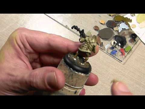 The Basics: How to Drybrush Miniatures