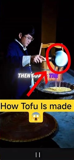 How Tofu Is Made (You’ll Be Surprised) 😳 #tofu