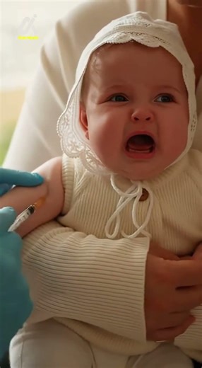 Pehli Vaccination: Masoom Bacche Ka Reaction #BabyVaccination #Cute #FirstInjection #littlemominai