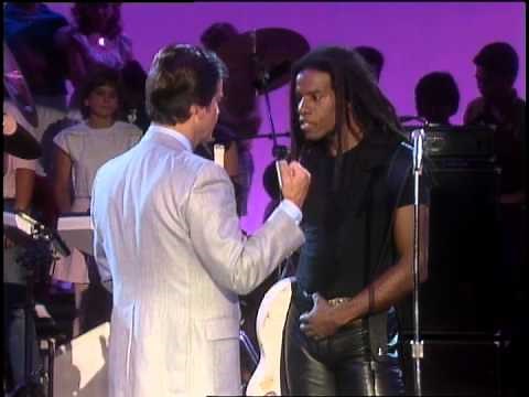 Dick Clark Interviews Eddy Grant- American Bandstand 1984