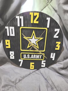 Military Clocks USMC, Army, Airforce, Navy, Coast Guard Can Customize Too You and Add Veteran, Rank, Call Sign - Etsy