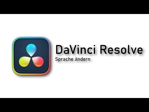 DaVinci - Resolve Sprache ändern