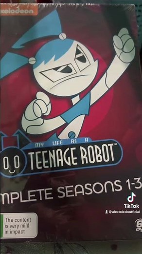 I got my life as a teenage robot dvd complete series 1 2 and 3 #mylifeasateenagerobot #jennywakeman￼