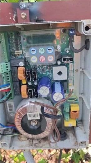 automatic TECHNOLOGY Gate Controller Control Panel Mount. #shortsvideos