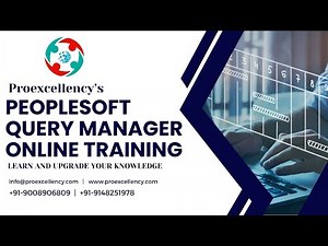 PeopleSoft Query Manager Online Training: Master Your Skills Today!