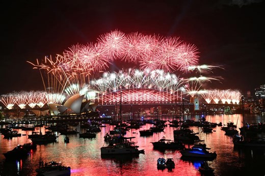 Sydney sees in 2026 with spectacular New Year fireworks display
