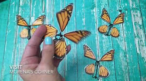 Butterfly Fidget Spinner DIY Tutorial with Free Printable - Morena's Corner