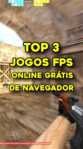 Top 3 Jogos de FPS Online e Grátis pelo Navegador