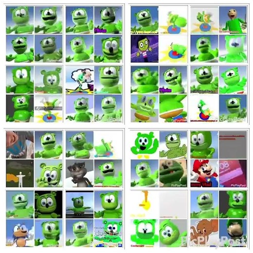 64 gummy bear remakes
