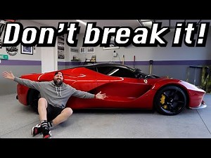 Can 6'6" 280lbs fit in a $4M Ferrari