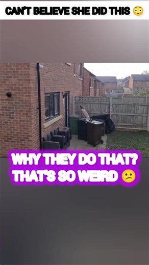 when u catch ur neighbor hiding ur outdoor bins in their kitchen 😯#shorts #trending #viral #funny