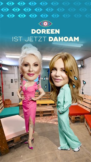 Promi Big Brother on Instagram: "Doreen hat das Haus verlassen.⁣ Was bleibt von ihr und was fehlt jetzt? ❌🌹⁣ ⁣ #PromiBB #PBB2025 ⁣ 👉 „Promi Big Brother“ täglich live und jederzeit kostenlos streamen auf Joyn SAT.1⁣ 👉 „Promi Big Brother – 24 Stunden Livestream“ auf Joyn⁣"