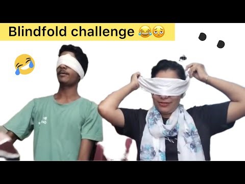Blindfold challenge with my buddies 🤷‍♀️😂ll #blindfoldchallenge #brosisgoals #funnyvideo #youtube