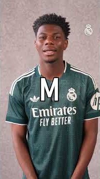 🫵 Can you find a footballer for every letter of the alphabet? #RealMadrid #Tchouameni
