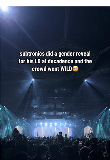 Subtronics' Epic Gender Reveal for His LD at Decadence