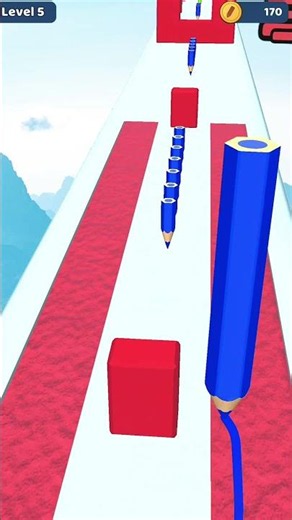 Color Pencil Run #funny #androidgames #viral