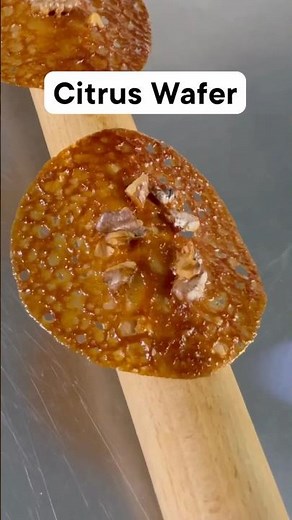 Citrus Wafer 🍊 Get the Recipe on @gronda