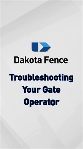 ❄️ Winter Gate Operator Troubleshooting Tips As temperatures swing and snow drifts pile up, gate operators can experience issues. Regular maintenance helps prevent costly repairs. Hear from Derek at our Williston location as he explains some helpful troubleshooting tips! Continuing watching --> https://bit.ly/3L6q2SK Need assistance or have questions? Contact us today! 📞 701-237-6181 | Dakota Fence