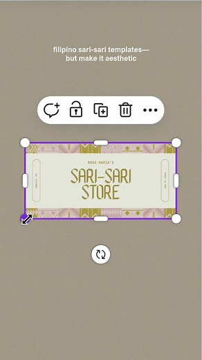 Aesthetic Sari-Sari Store Templates on Canva