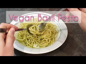 Wow - Absolutely delicious vegan basil pesto