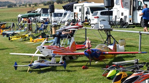 Flugmodell-Sportverein startet mit Großflugtag in die Saison
