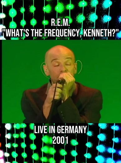 Beloved alternative rock band R.E.M. plays