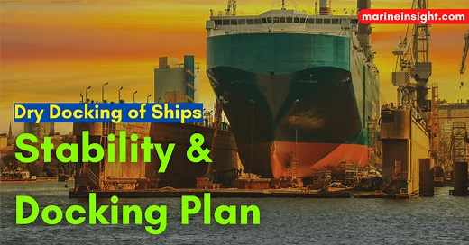 Dry Docking of Ships - Understanding Stability And Docking Plan