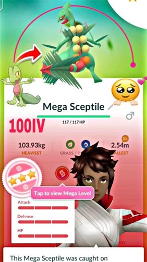 HUNDO Treecko ➝ Mega Sceptile Evolution 😱🔥 | Pokémon GO