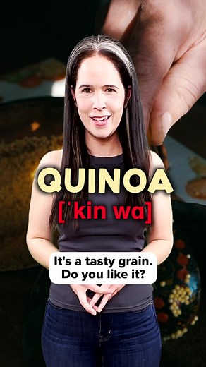 How to pronounce Quinoa