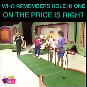 1.6M views · 8K reactions | Let us know if you could win Hole In One on The Price Is Right! | Game Show Central | Facebook