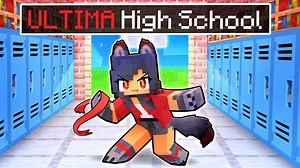 Going to ULTIMA WOLF School In Minecraft!