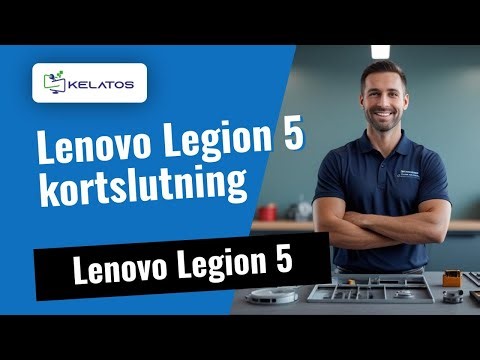 Kortslutning på Lenovo Legion 5 — Så här fixar vi det 🔧