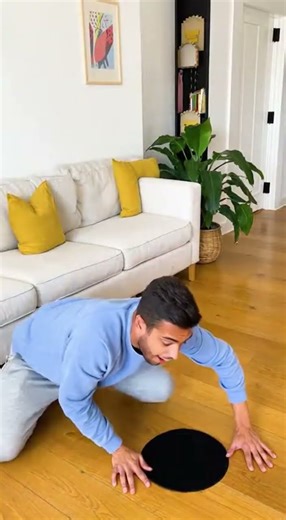 The Magic Portable Hole! Don't Fall In! ⚫️🕳️😨 #Shorts #MagicTrick #Prank #FunnyDad