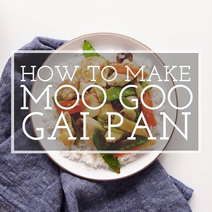 Make this easy Chinese takeout classic at home! This stir fry of chicken, mushrooms, and a sweet sauce comes together in about a half an hour. It's just as fast (or faster!) than having it delivered. See the recipe: .https://www.simplyrecipes.com/recipes/moo_goo_gai_pan_chinese_chicken_and_mushroom_stir_fry/ | Simply Recipes