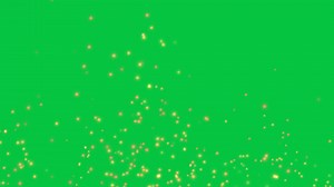 Download fire sparks particle animation on green screen background for free