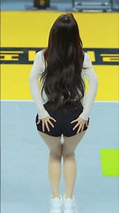 25-26 겨울시즌 역대급 신입치어리더의 뒷터미널 직캠 #shorts #강지은 #치어리더 #kb손해보험 #공연 #영상 #직캠