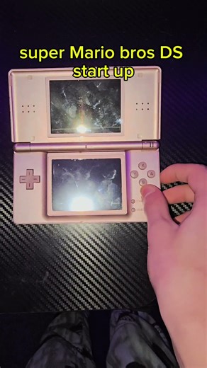 super Mario Bros DS start up #gaming #short #fypシ゚viral #subscribe #nostalgia #youtube