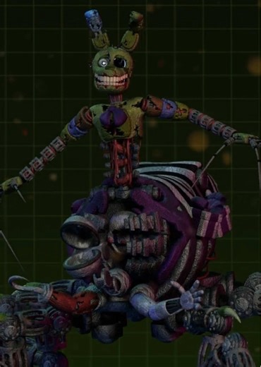 Creating Prototype Springtrap in Blender