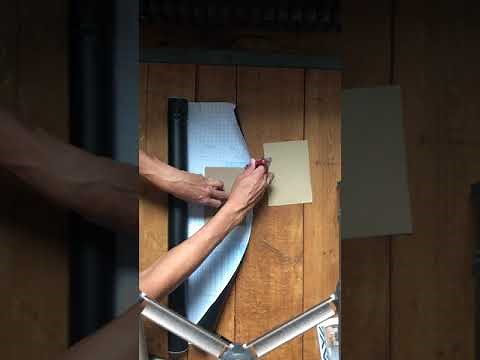 Postkarte selber basteln Karte gestalten einfach in wenigen Schritten zur kreativen Geburtstagskarte