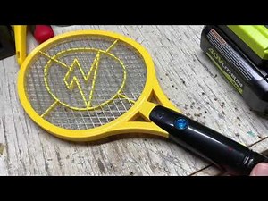 How to charge the Zap it Mosquito racquet