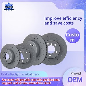 [Hot Item] Frontech High-Performance Rust-Proof Coated Brake Discs for Toyota/Nissan