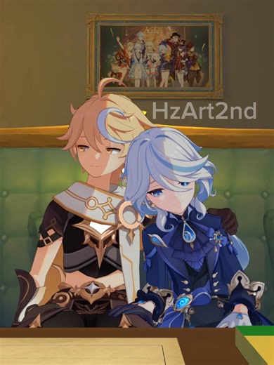 Aether's Impressive Move in Genshin Impact Animation