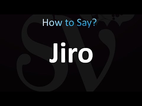 How to Pronounce Jiro (correctly!)