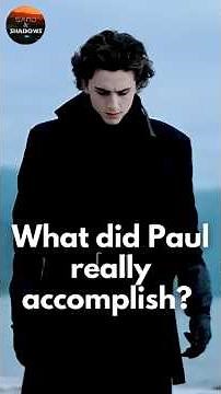 Paul was never a hero, just a failed tyrant paving the way for someone greater #DUNE #paulatreides